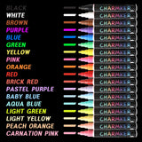 Mega Pastel & Neon Liquid Chalk Markers (18-Pack) Erasable, Chisel Tip Pens for Writing, Drawing, Art, Crafts | Chalkboard, Bistro Board, Classroom | Kid and Adult Friendly | Non-Toxic
