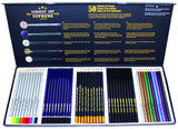 Sargent Art 22-7295 Supreme Art Pencil Set: Colored Pencils, Watercolor Pencils, Drawing Pencils, Charcoal Pencils, Metallic Pencils