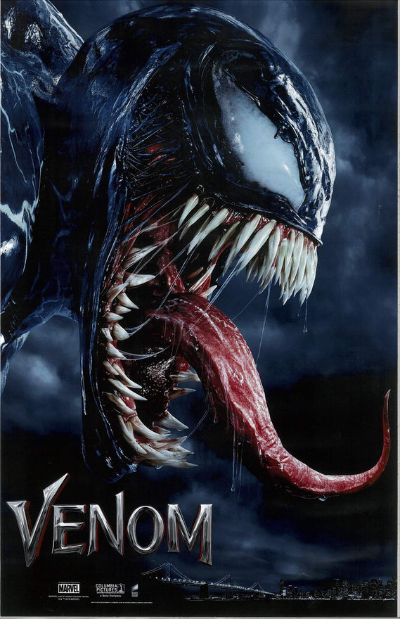 Venom Poster - Movie Promo 11 x 17 inches 2018 Tom Hardy Tongue NT