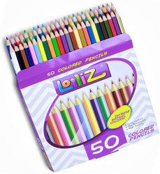 LolliZ 50 Colored Pencils Set