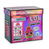 L.O.L Surprise! Furniture Bedroom with Neon Q.T. & 10+ Surprises, Multicolor