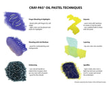 Sakura XLP16 16-Piece Cray-Pas Expressionist Assorted Color Oil Pastel Set