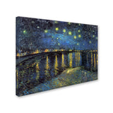 The Starry Night II, 1888 by Vincent van Gogh, 24x32-Inch Canvas Wall Art