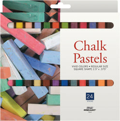 PRO ART Chalk Pastel Set, 24 Color (3022)