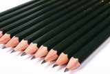 Pasler Professional Graphic Sketching Drawing Pencils 12 Count (HB)