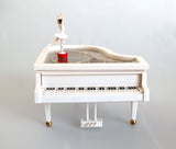 Alytimes Mechanical Classical Ballerina Girl Dancing On The Piano Music Box