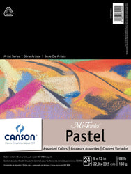 Mi-Teintes Pastel Pad, Assorted Colors 9"X12" Fold Over (100510864)
