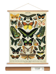 Cavallini Papers Vintage Style Decorative Poster & Hanger Kit 20 x 28, 20" x 28"