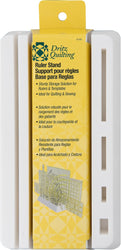 Dritz 3143 Ruler Stand 10 Slots, White