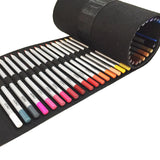 OOKU Artist Pro Watercolor Pencils Set 48 Colors / 51 Pc Full Kit | Wet Water Color Pencils Set / Dry Coloring Pencils Set for Adults, Kids | w/BONUS Wool Pencil Wrap, Watercolor Brush, Sharpener