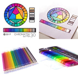 Glitter Pens 60 Set by Chromatek. Best Colors. 200% the Ink: 30 Gel Pens, 30 Refills. Super Glittery Ultra Vivid Colors. No Repeats. Professional Art Pens. Loved by Adults and Children. Perfect Gift!