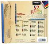 Sargent Art Premium Coloring Pencils, Pack of 52 Assorted Colors and Metallics, 22-7294