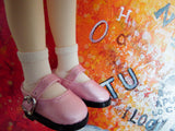 artsy sister, pink shoes,bjd doll