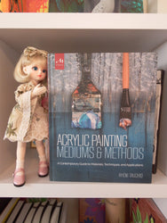 artsy sister,how to book,how to paint with acrylics