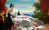 177 Color Paintings of Franz Xaver Winterhalter - German Portrait Painter (April 20, 1805 - July 8, 1873)