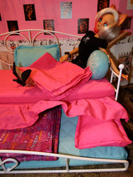 artsy sister, bjd doll, Journey Girls Bloomin Trundle Bed