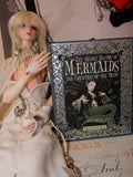 mermaid book, artsy sister, bjd elf