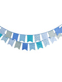 Wedding Banner Flags Clipart Blue Bunting Decorations