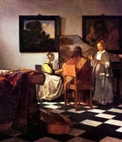 jan vermeer, art history book, painting