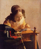 jan vermeer, art history book, painting