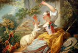 fragonard, rococo, art history