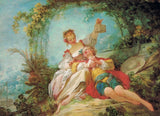 fragonard, rococo, art history