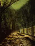 142 Color Paintings of John Atkinson Grimshaw - British Romantic Landscape Painter (September 6, 1836 - October 13, 1893)