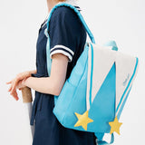 COLLEGE GIRL Letter Embroidery Star Sailor Backpack Schoolbag SS0983