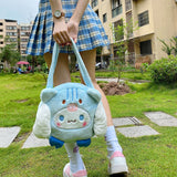 Spreepicky's Cinnamoroll Kuromi Cute JK Plush Crossbody Bag SP15848